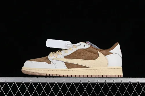 All categories Air Jordan Jordan series basketball shoes Air Jordan 1 Low Travis Scott x Air Jordan 1 Low OG AJ1 Joe 1 undercut low DM7866-106